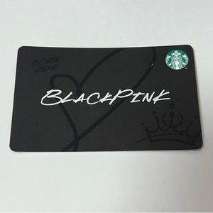BLACKPINK x STARBUCKS Card (Black Version)